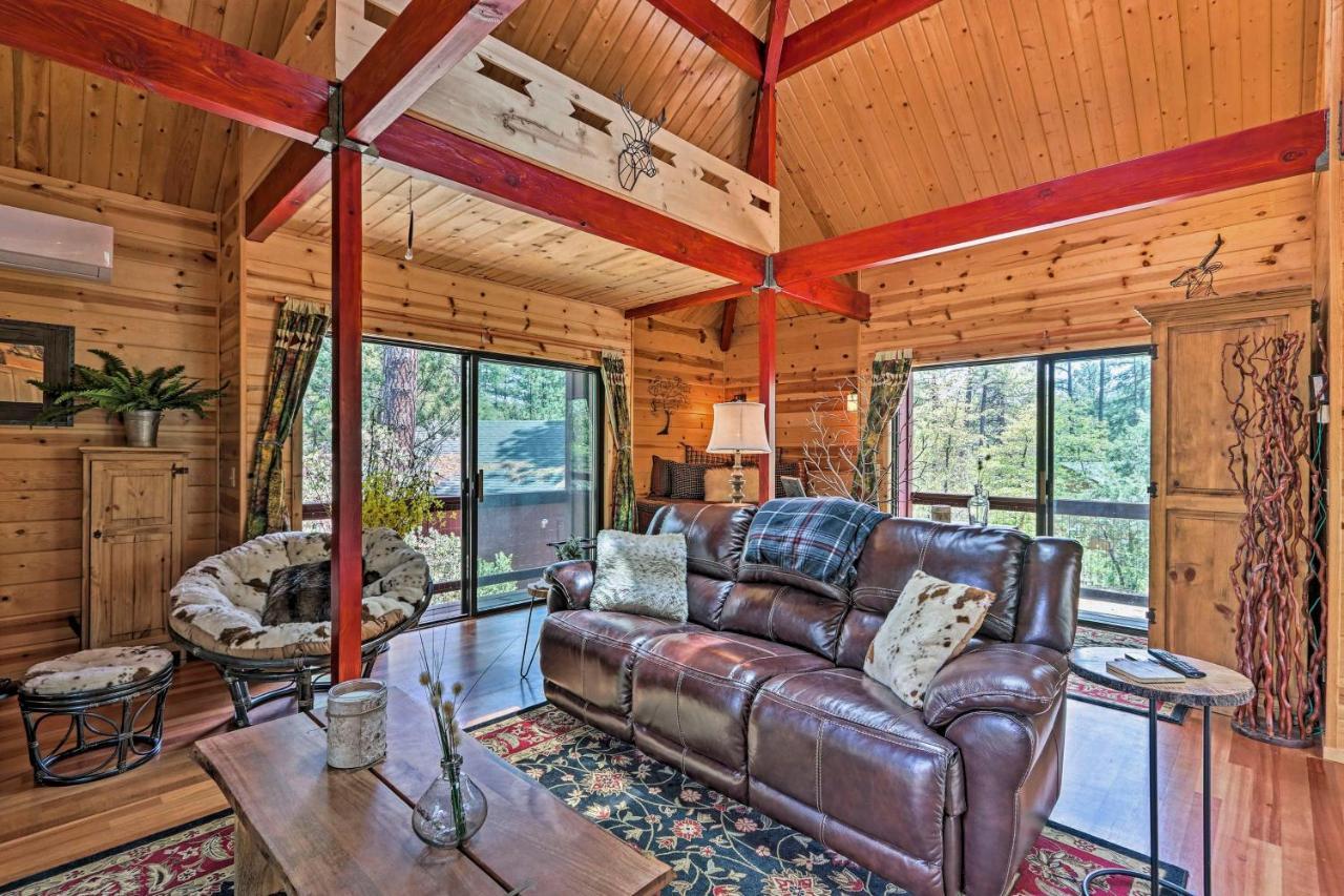 Romantic Strawberryandpine Studio Cabin With Deck! Eksteriør bilde