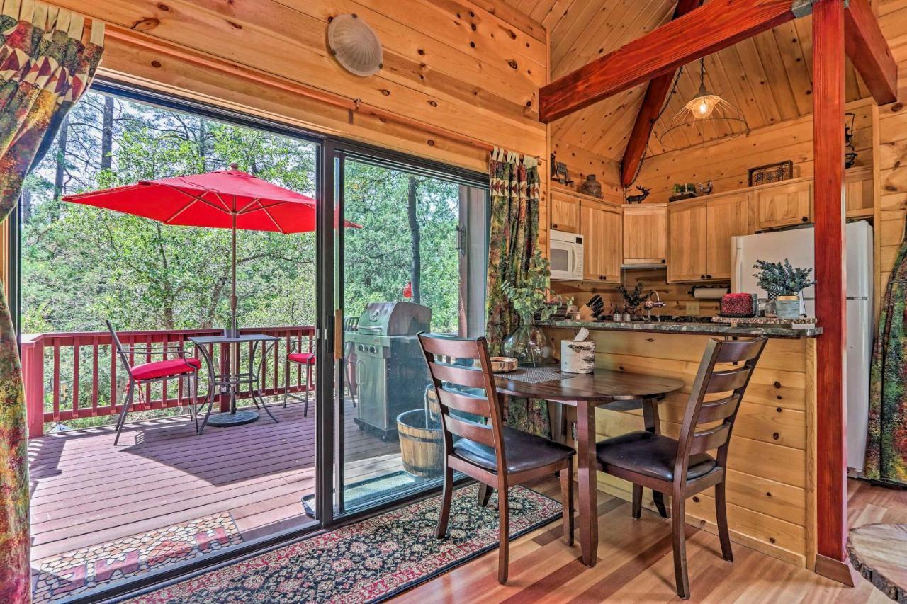 Romantic Strawberryandpine Studio Cabin With Deck! Eksteriør bilde